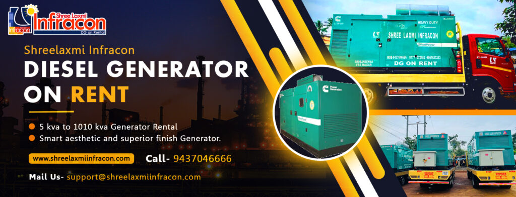 diesel generator on rent bhubaneswar